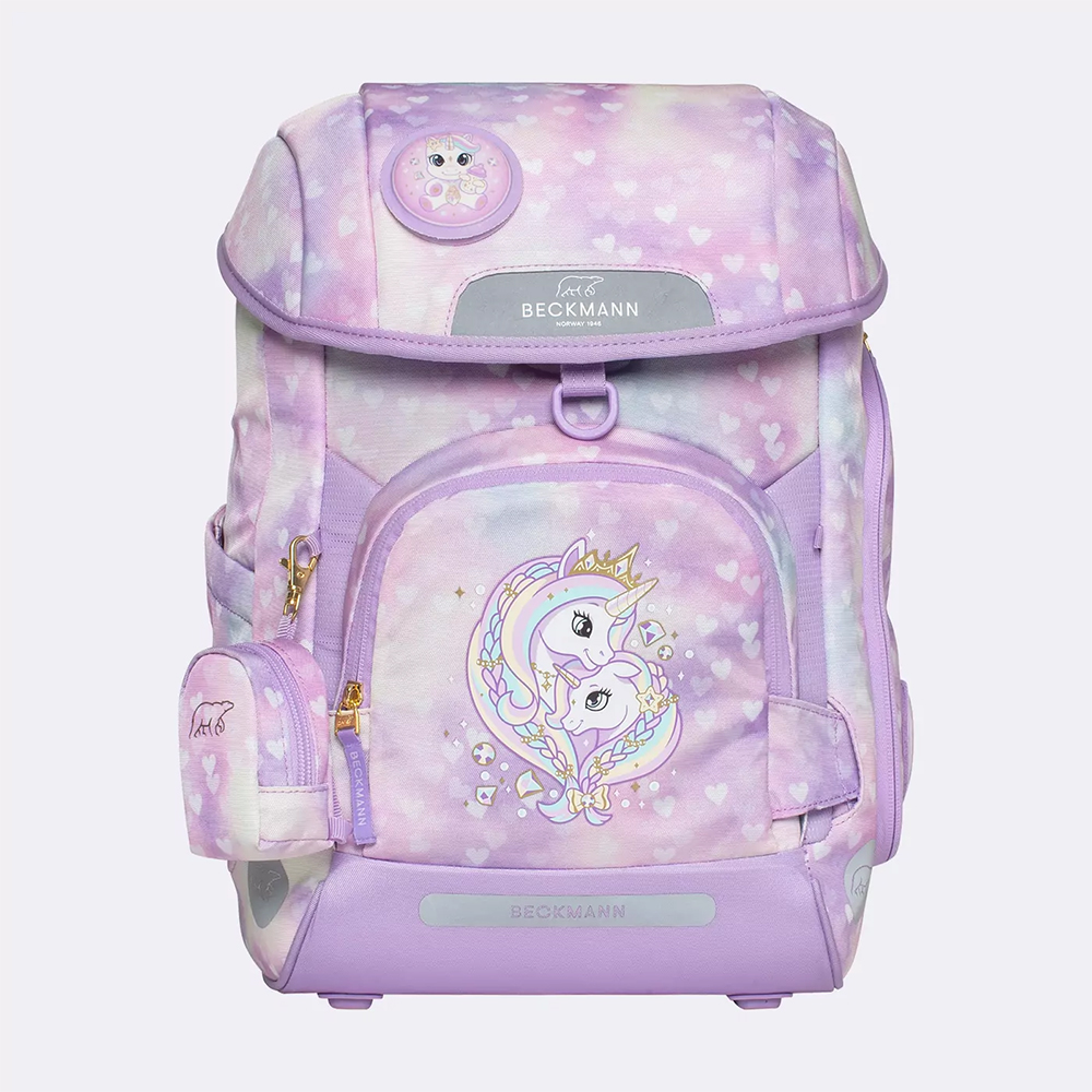 Bild von Beckmann Schulrucksack Plus Air Unicorn Princess Purple