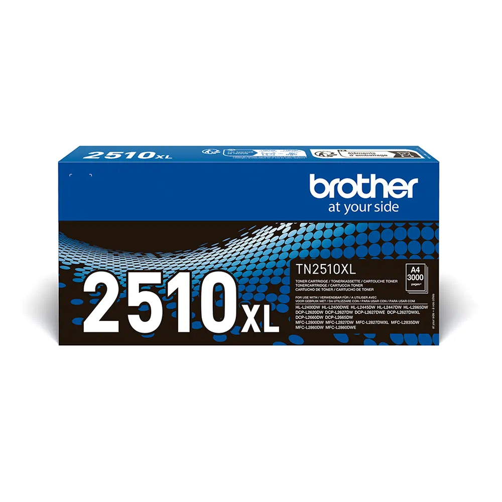Bild von Brother Toner TN-2510XL Black