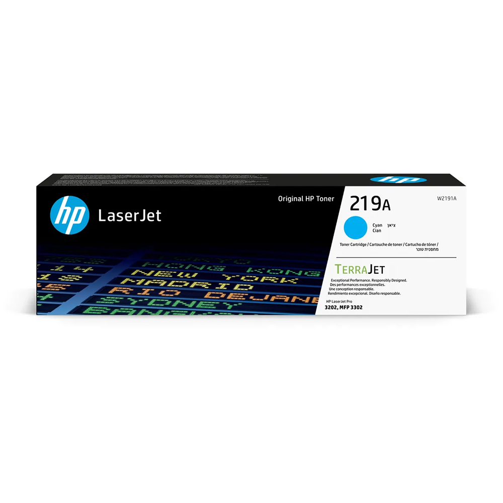 Bild von HP Toner-Modul 219A cyan W2191A, 1200 Seiten