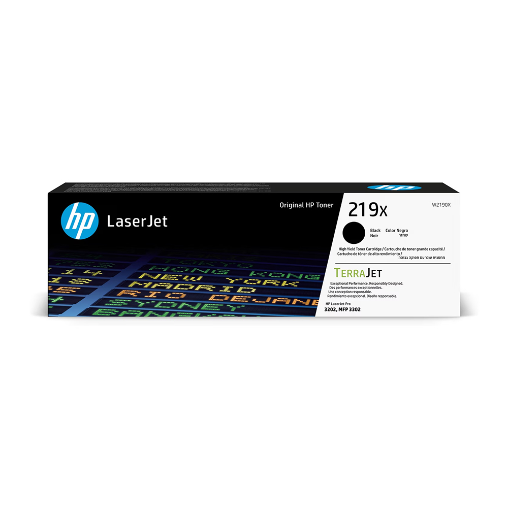Bild von HP Toner-Modul 219X schwarz W2190X,  3200 Seiten