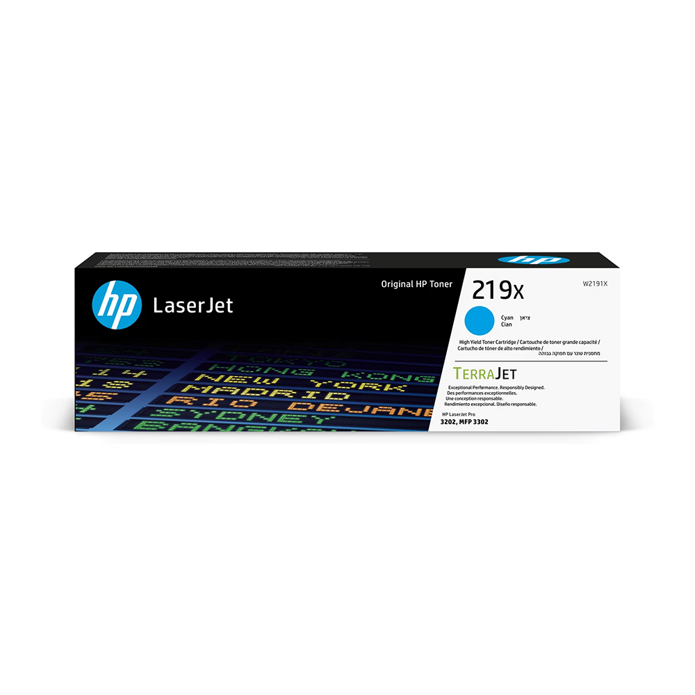 Bild von HP Toner-Modul 219X cyan W2191X,  2500 Seiten