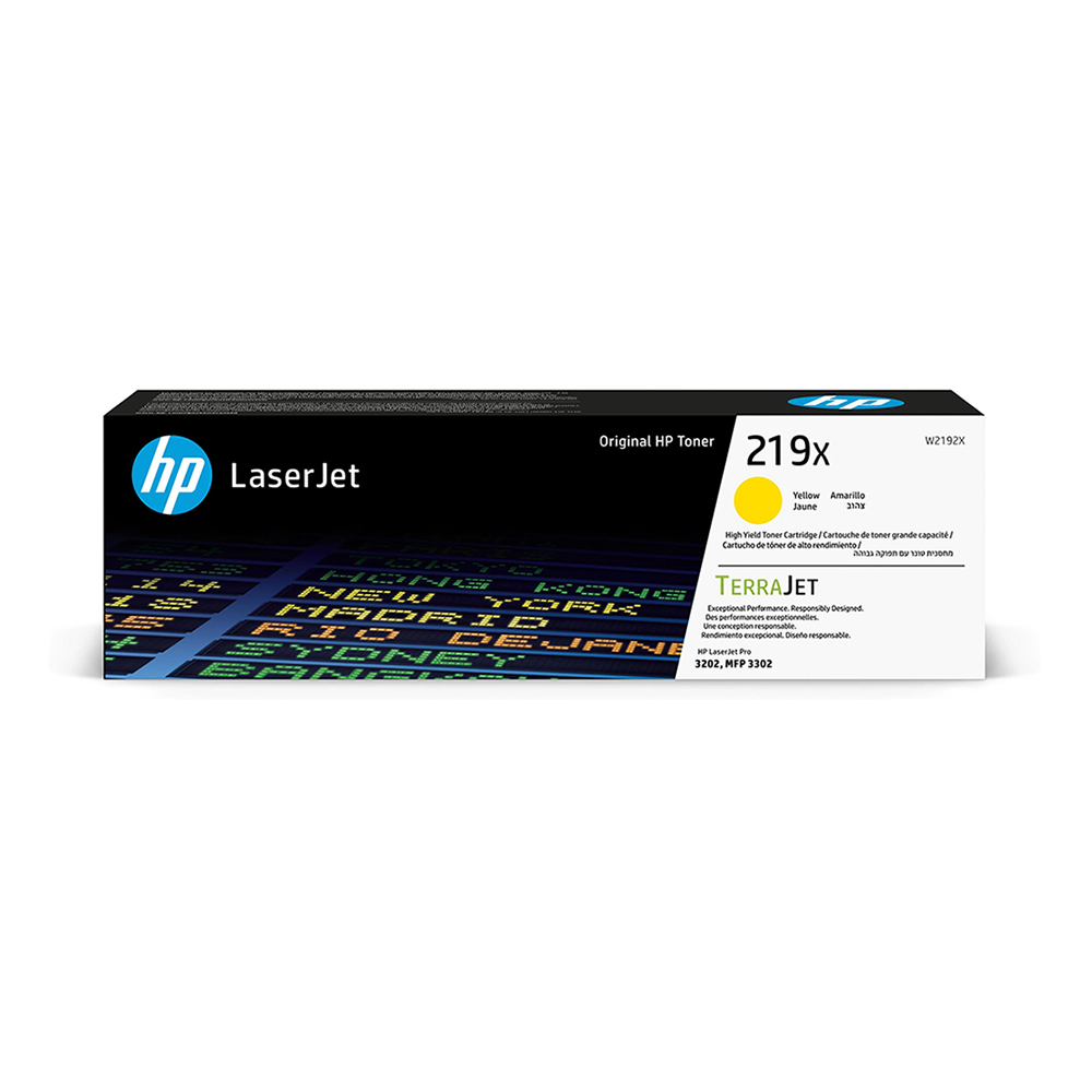 Bild von HP Toner-Modul 219X yellow W2192X,  2500 Seiten