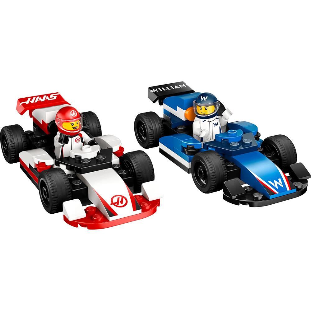 Bild von Lego City 60464 F1 Williams Racing und Haas F1 Rennautos