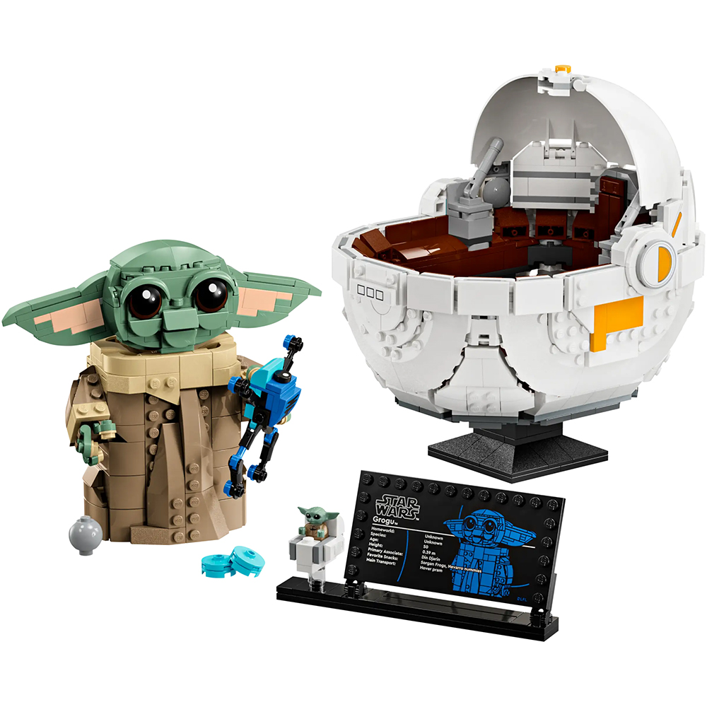 Bild von Lego Star Wars 75403 Grogu in seiner Repulsorwiege