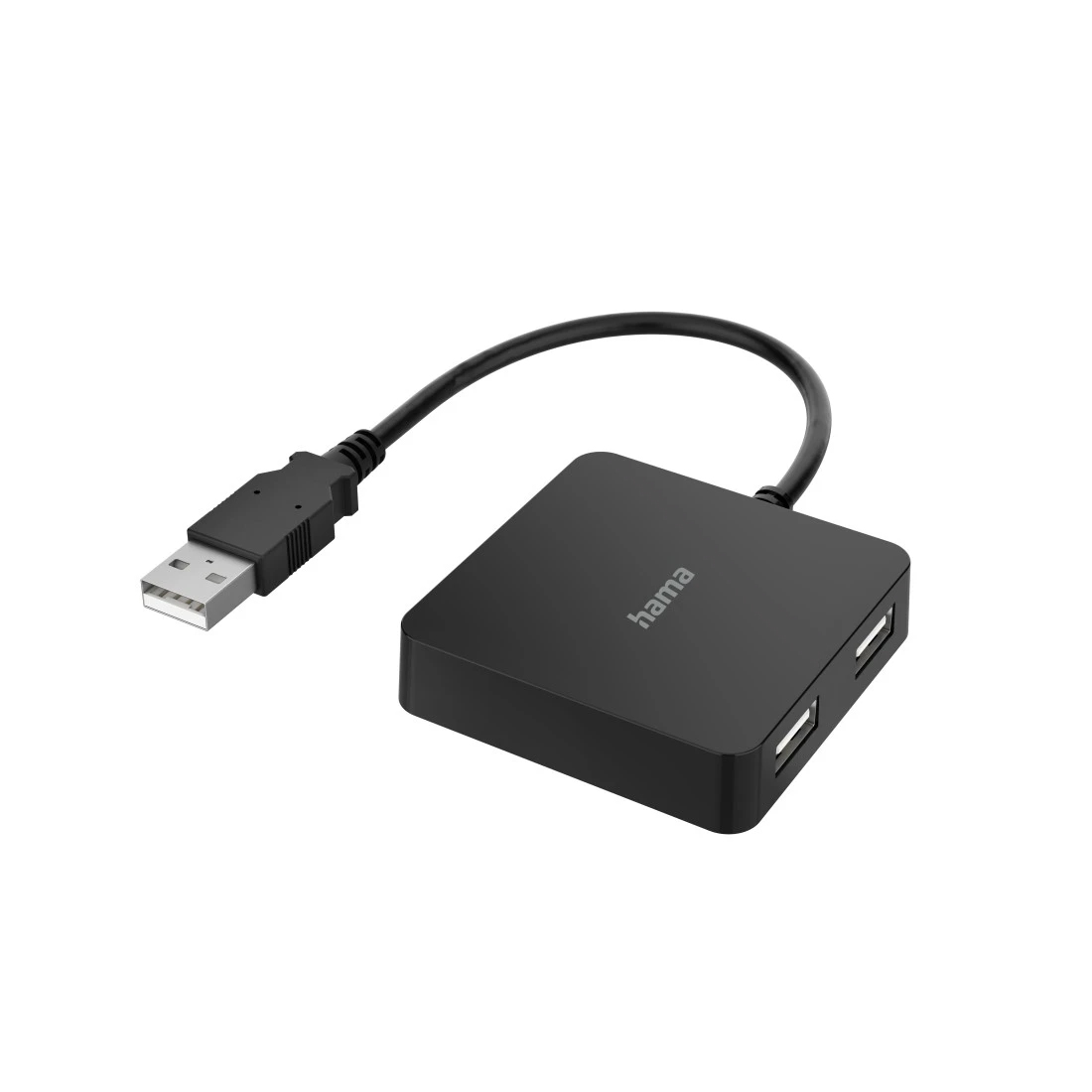 Bild von Hama USB-Hub, 4 Ports, USB 2.0, 480 Mbit/s