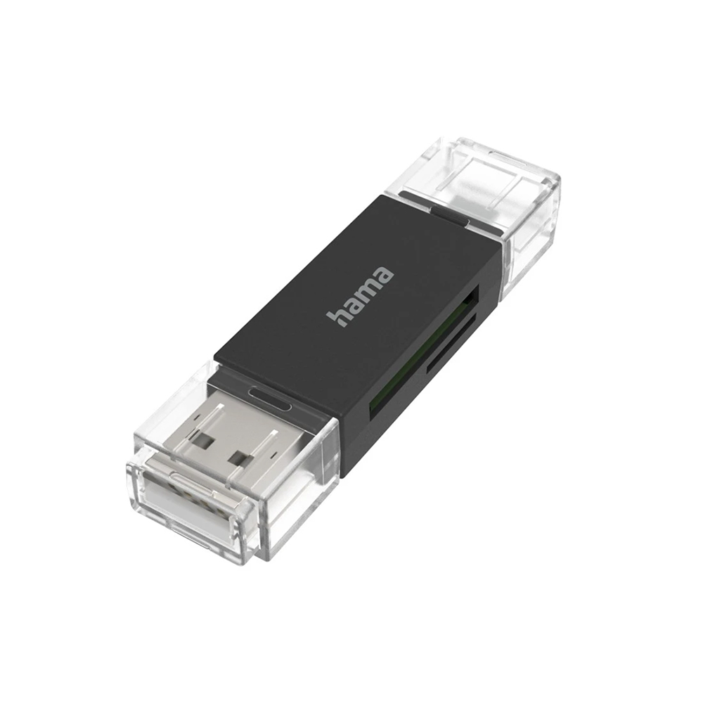 Bild von Hama USB-Kartenleser, OTG, USB-A/Micro