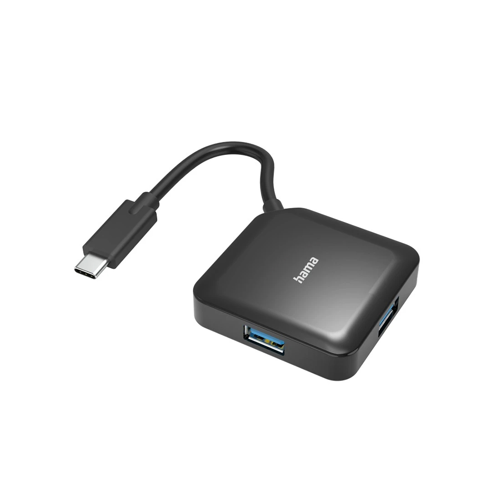 Bild von Hama USB-C-Hub, 4 Ports, USB 3.2 Gen1