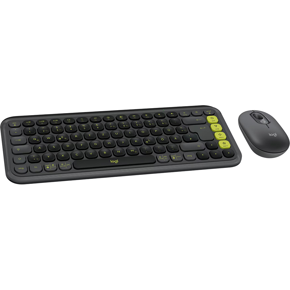 Bild von Logitech Tastatur-Maus-Set POP Icon Combo Graphite