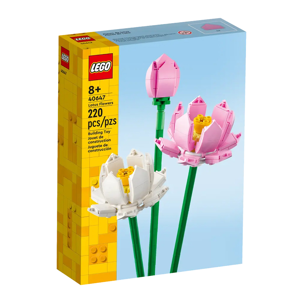 Bild von Lego Botanicals 40647 Lotusblumen