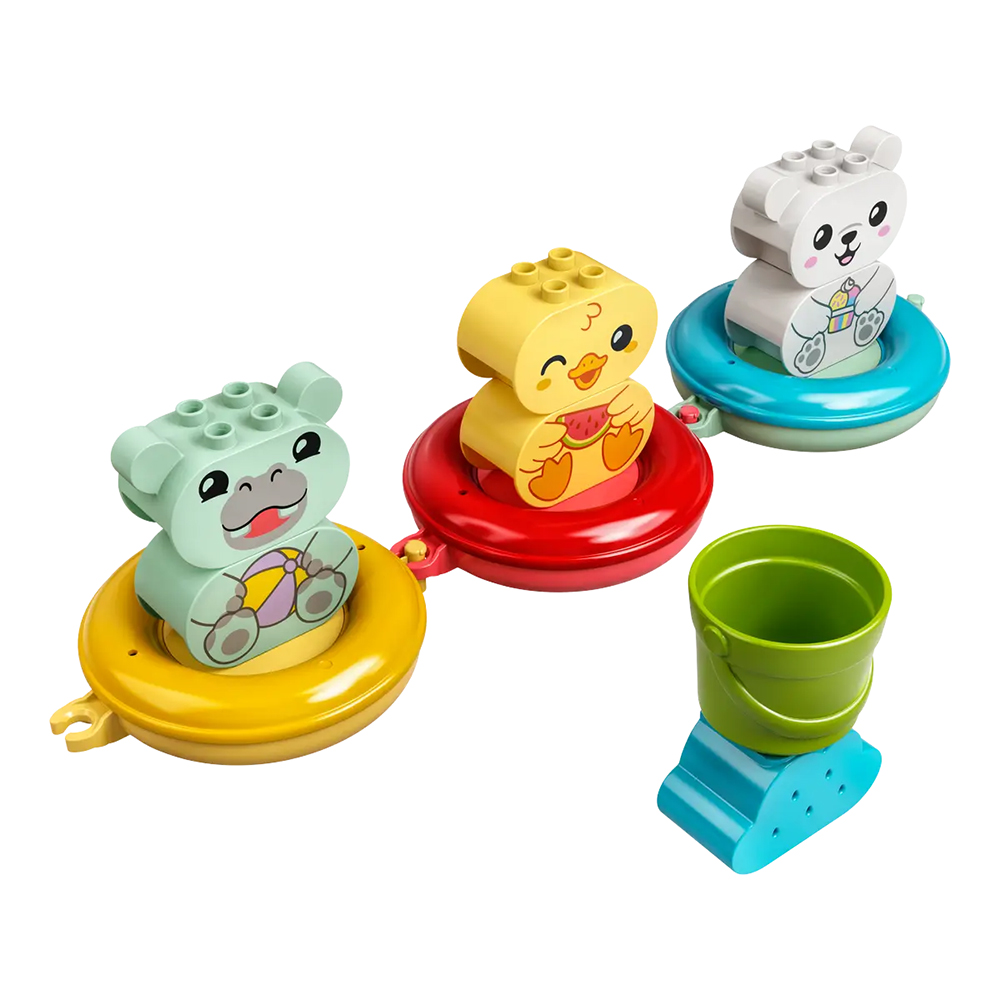 Bild von Lego Duplo 10965 Badewannenspass: Schwimmender Tierzug