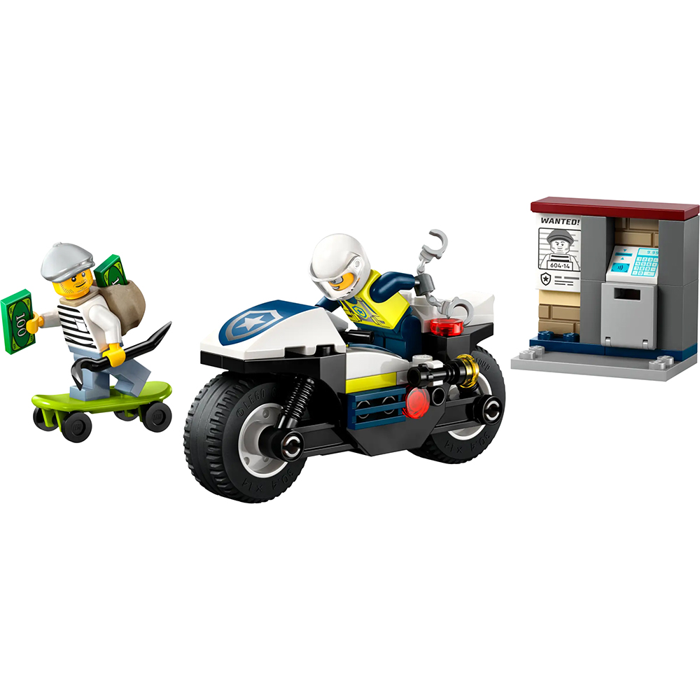 Bild von Lego City 60455 Verfolgungsjagd mit dem Polizeimotorrad