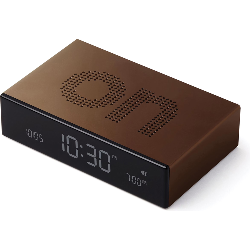 Picture of Lexon Wecker Flip Premium Bronze