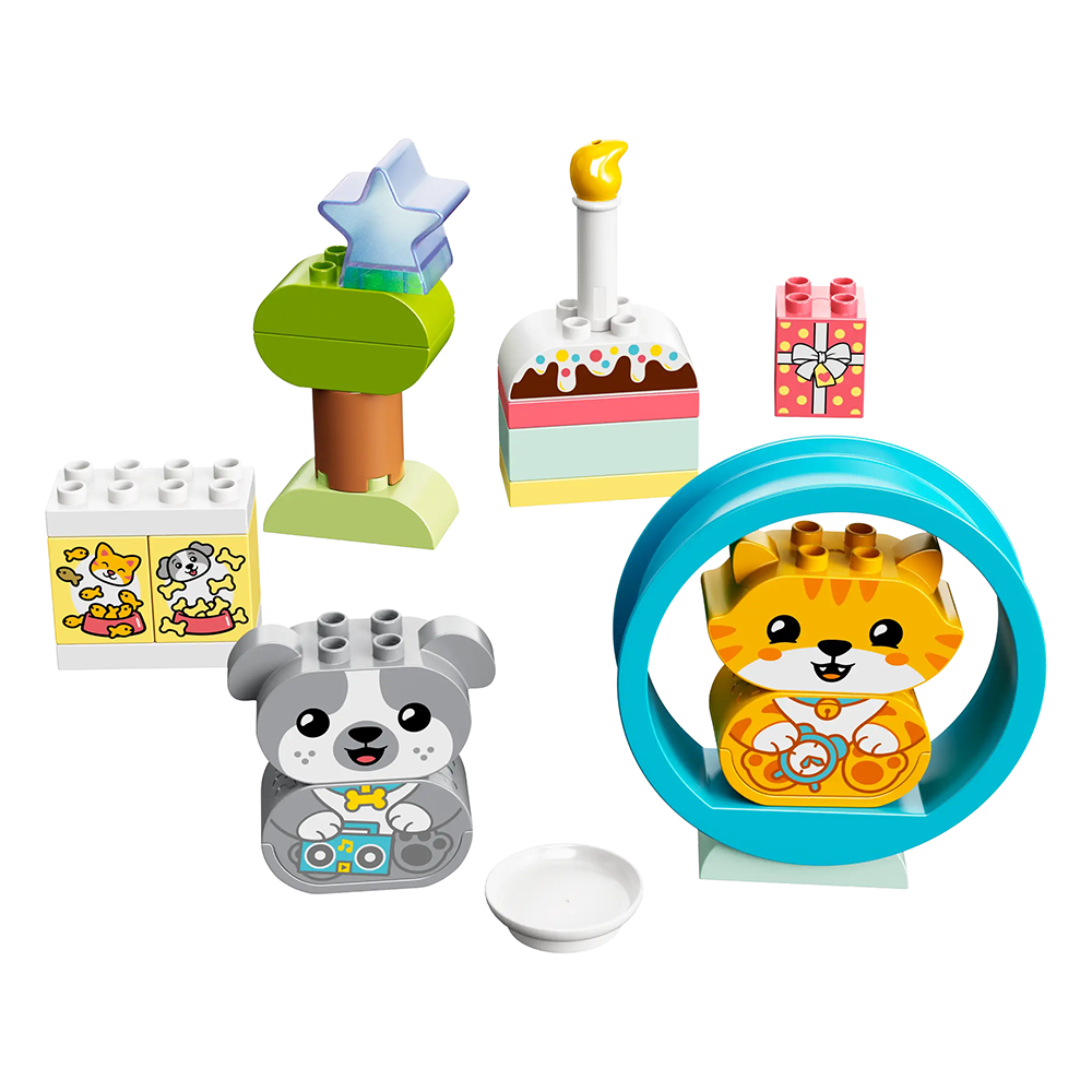 Picture of Lego Duplo 10977 Mein erstes Hündchen & Kätzchen