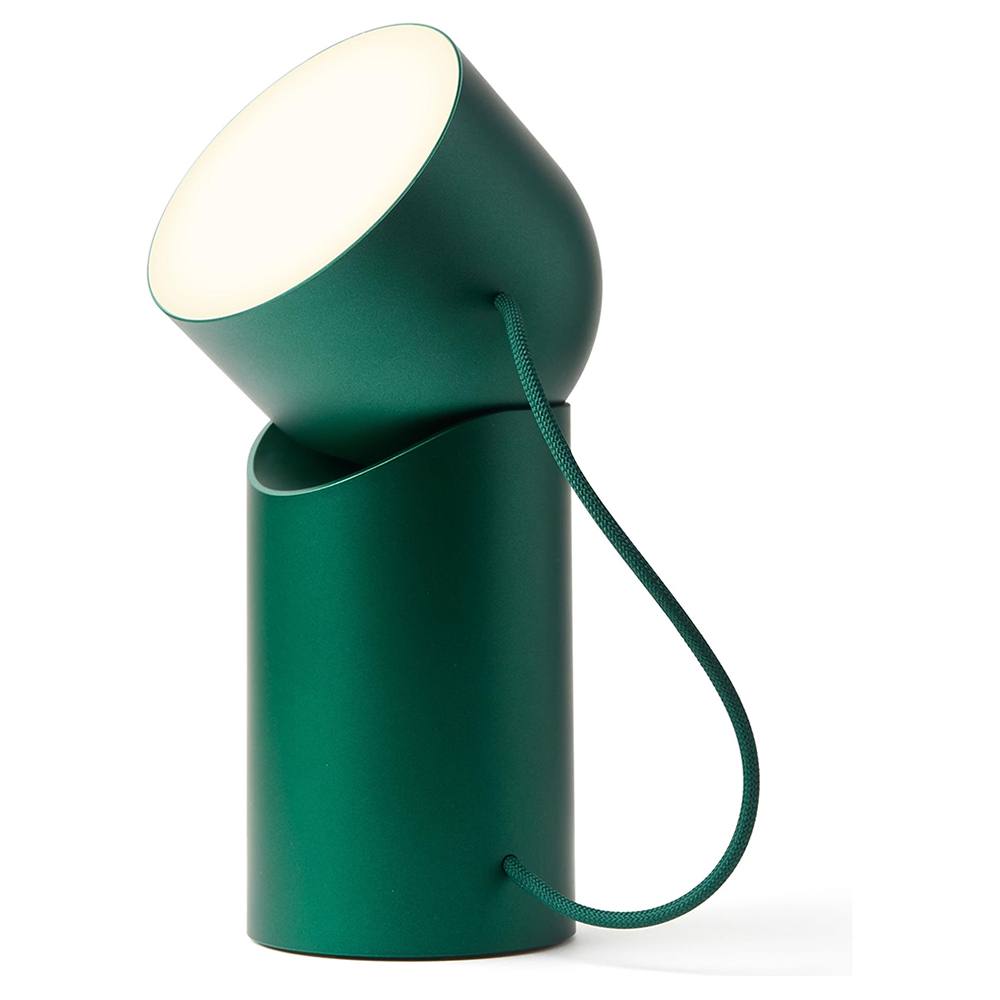 Bild von Lexon Tischlampe Orbe Dunkelgrün