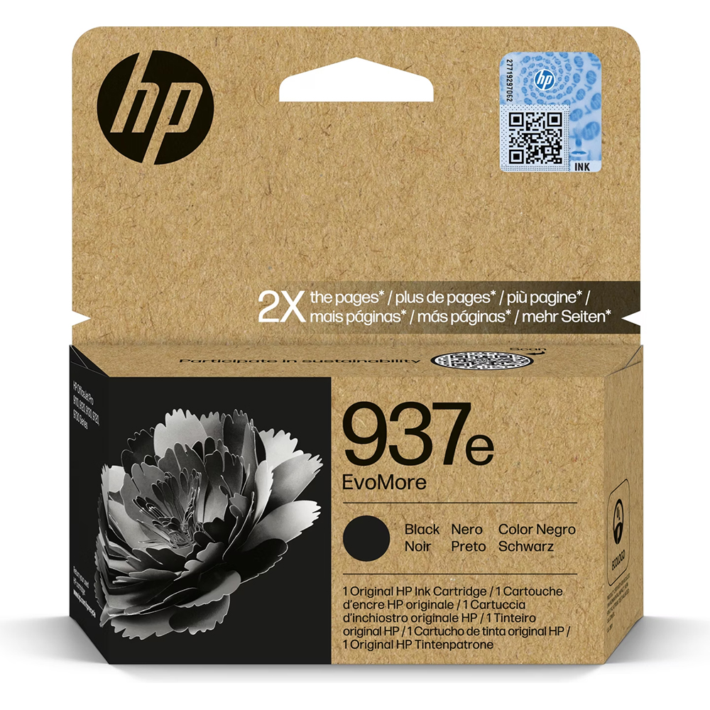 Picture of HP Tintenpatrone 937e schwarz