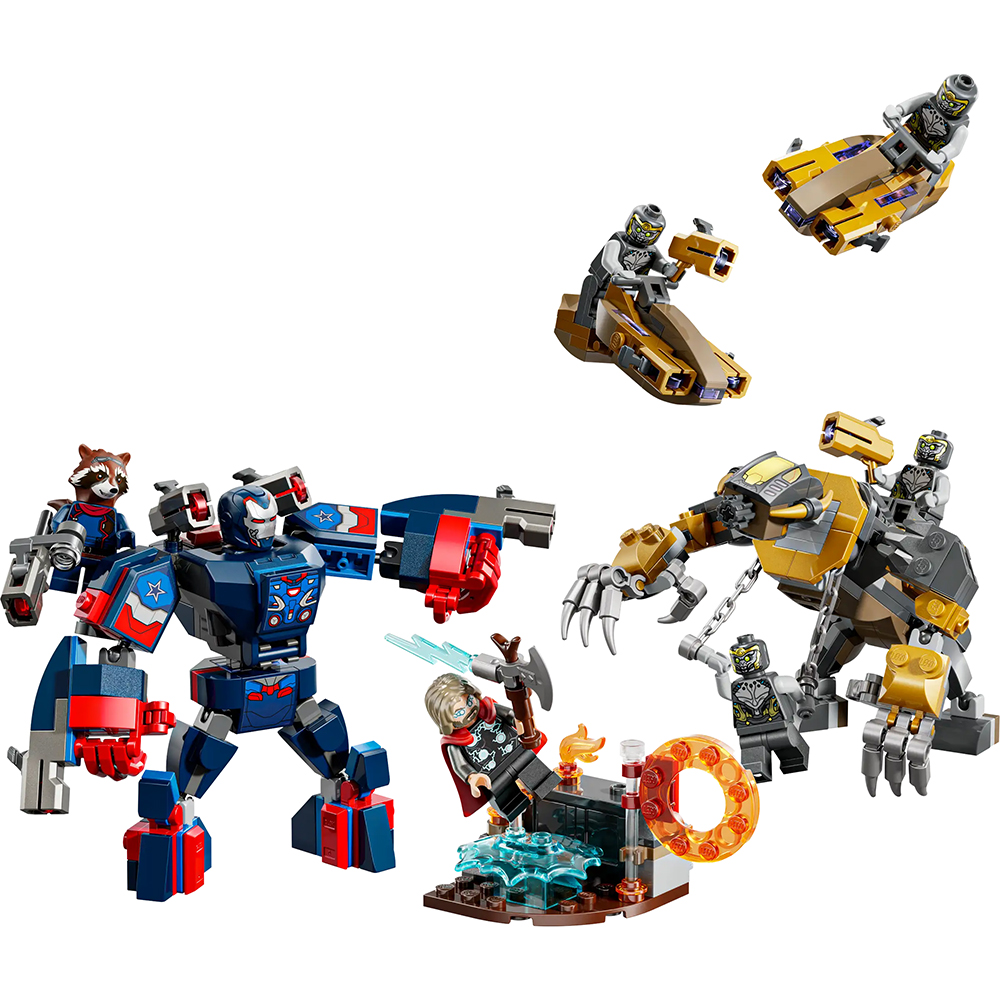 Bild von Lego Marvel 76322 Avengers: Endgame Thor vs. Chitauri