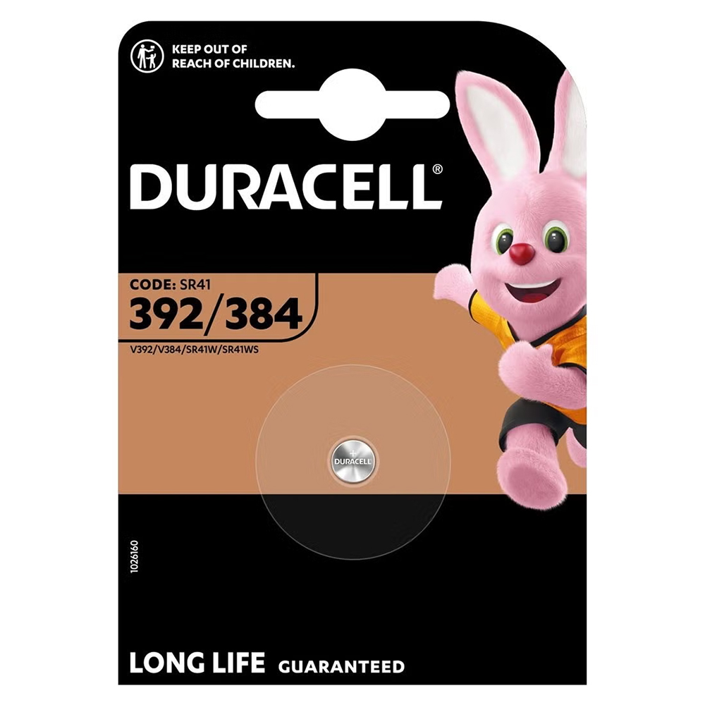 Bild von Duracell Knopfzellenbatterie 392/384
