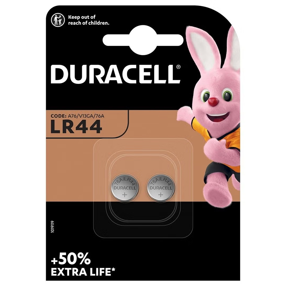 Bild von Duracell Knopfzellenbatterie LR44