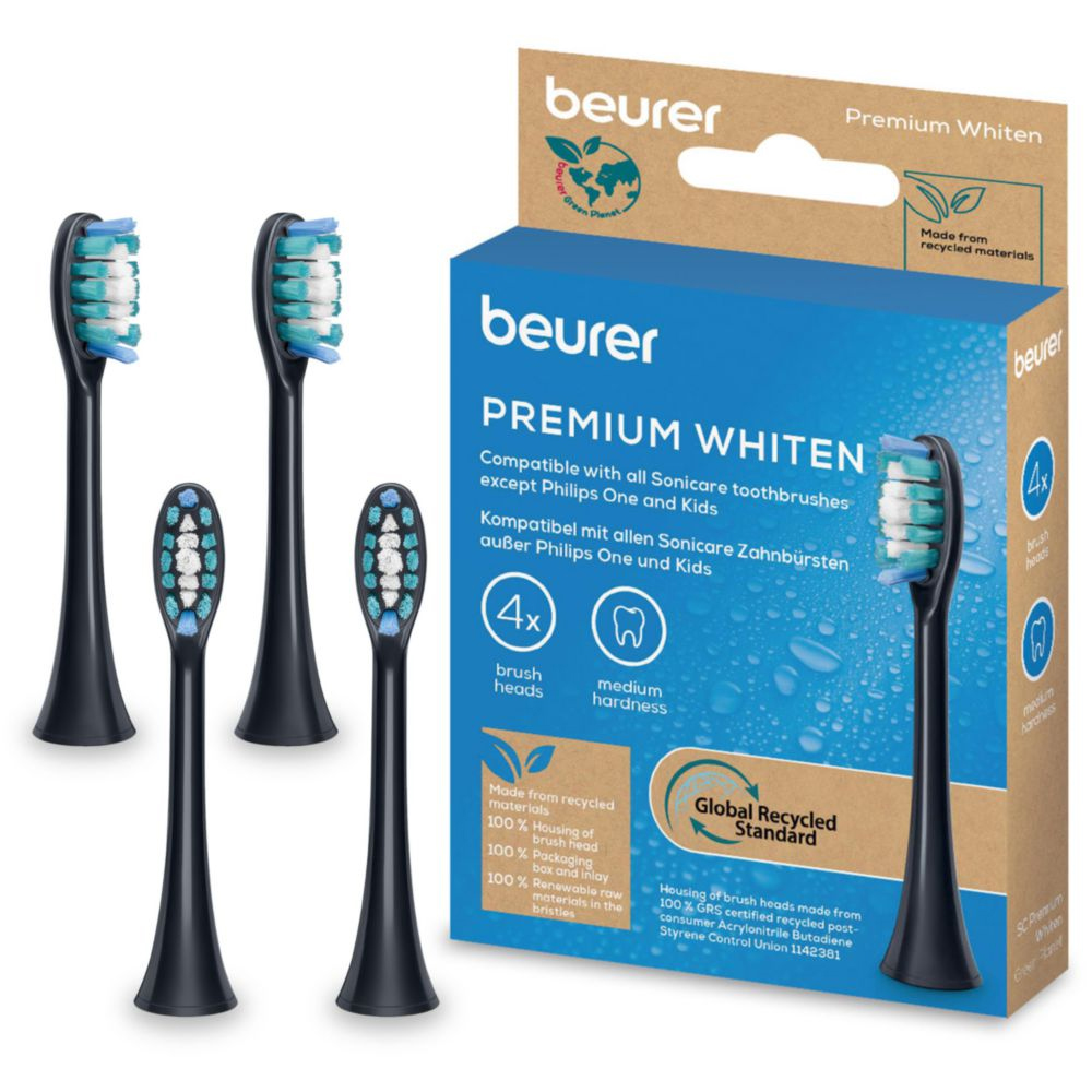 Bild von Beurer Ersatz-Aufsteckbürsten SC Premium Whiten 4er-Packung