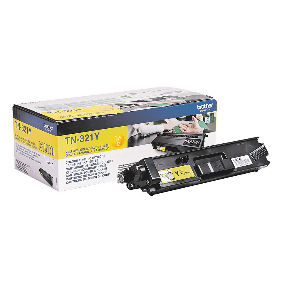 Bild von Brother Toner TN-321Y gelb, 1500 Seiten