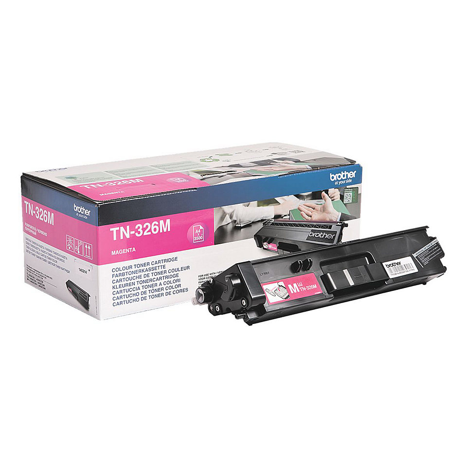 Bild von Brother Toner TN-326M magenta, 3500 Seiten