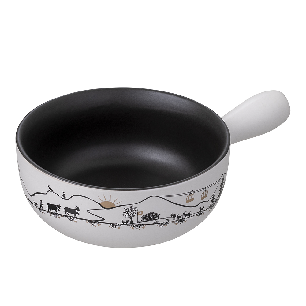 Bild von Kuhn Rikon Käsefonduecaquelon Gondel weiss