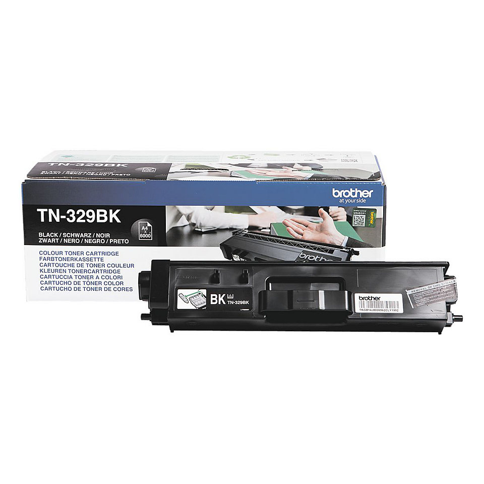 Bild von Brother Toner TN-329BK schwarz, 6000 Seiten