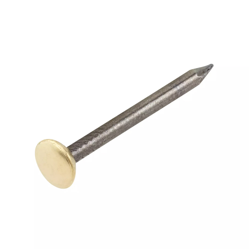 Picture of bestaPAC Stahlnagel gebläut Kopf vermessingt 2x20mm