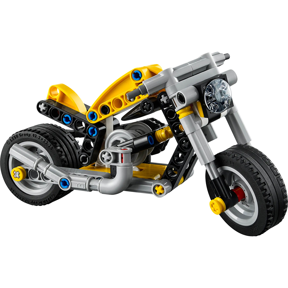 Bild von Lego Technic 42225 Gelbes Motorrad