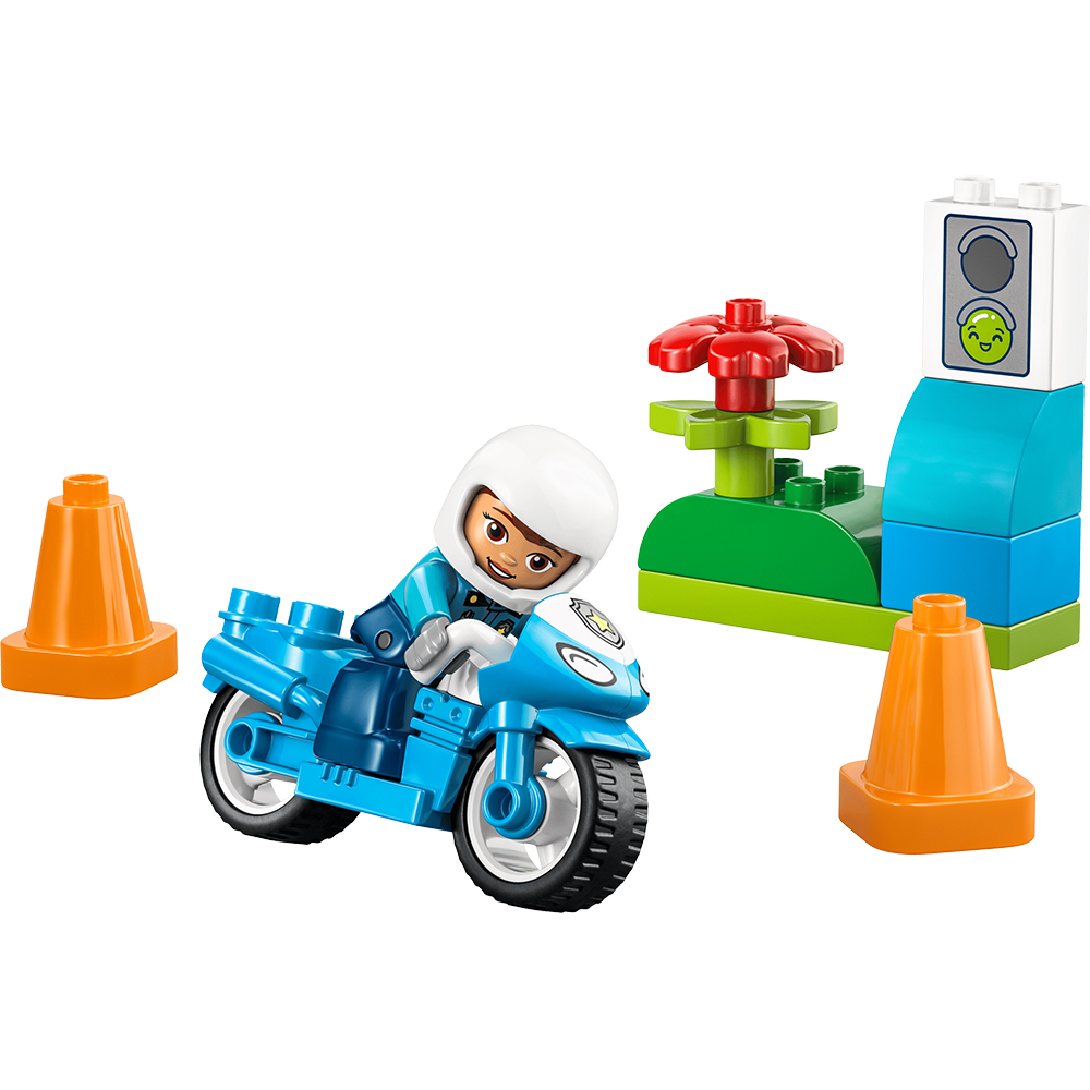 Bild von Lego Duplo 10471 Blaues Polizeimotorrad