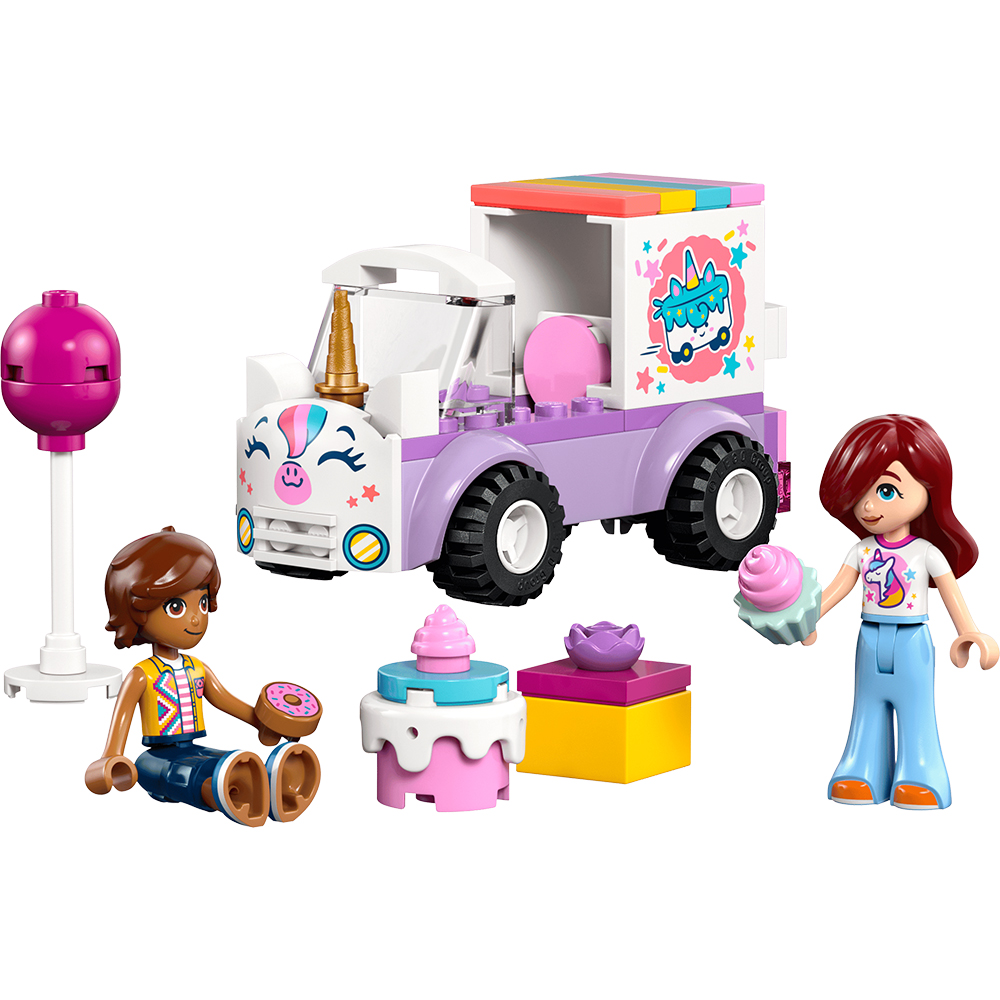 Bild von Lego Friends 42675 Einhorn-Kuchenlieferwagen