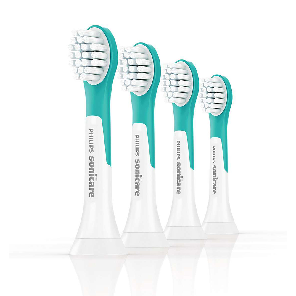 Bild von Philips Sonicare Ersatz-Aufsteckbürsten For Kids Mini 4er-Packung (Alter 4+)