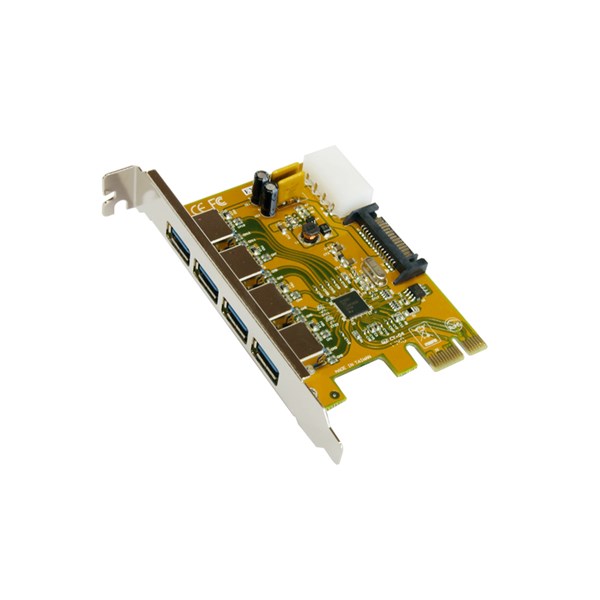 Bild von ExSys PCI-Card, 4 x USB, 3 x FireWire