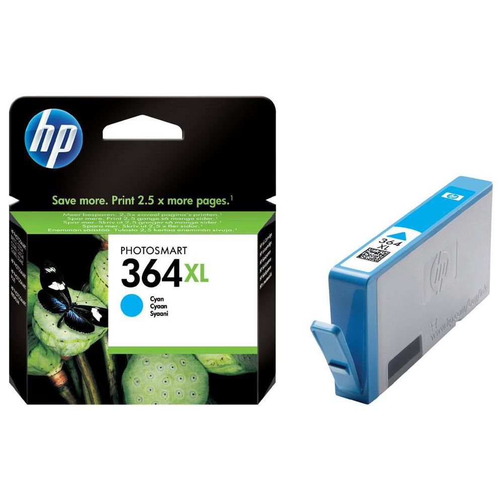 Bild von HP Tintenpatrone 364XL cyan, 750 Seiten