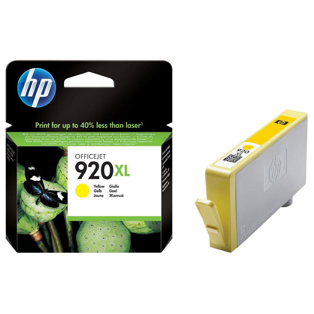 Picture of HP Tintenpatrone 920XL gelb, 700 Seiten