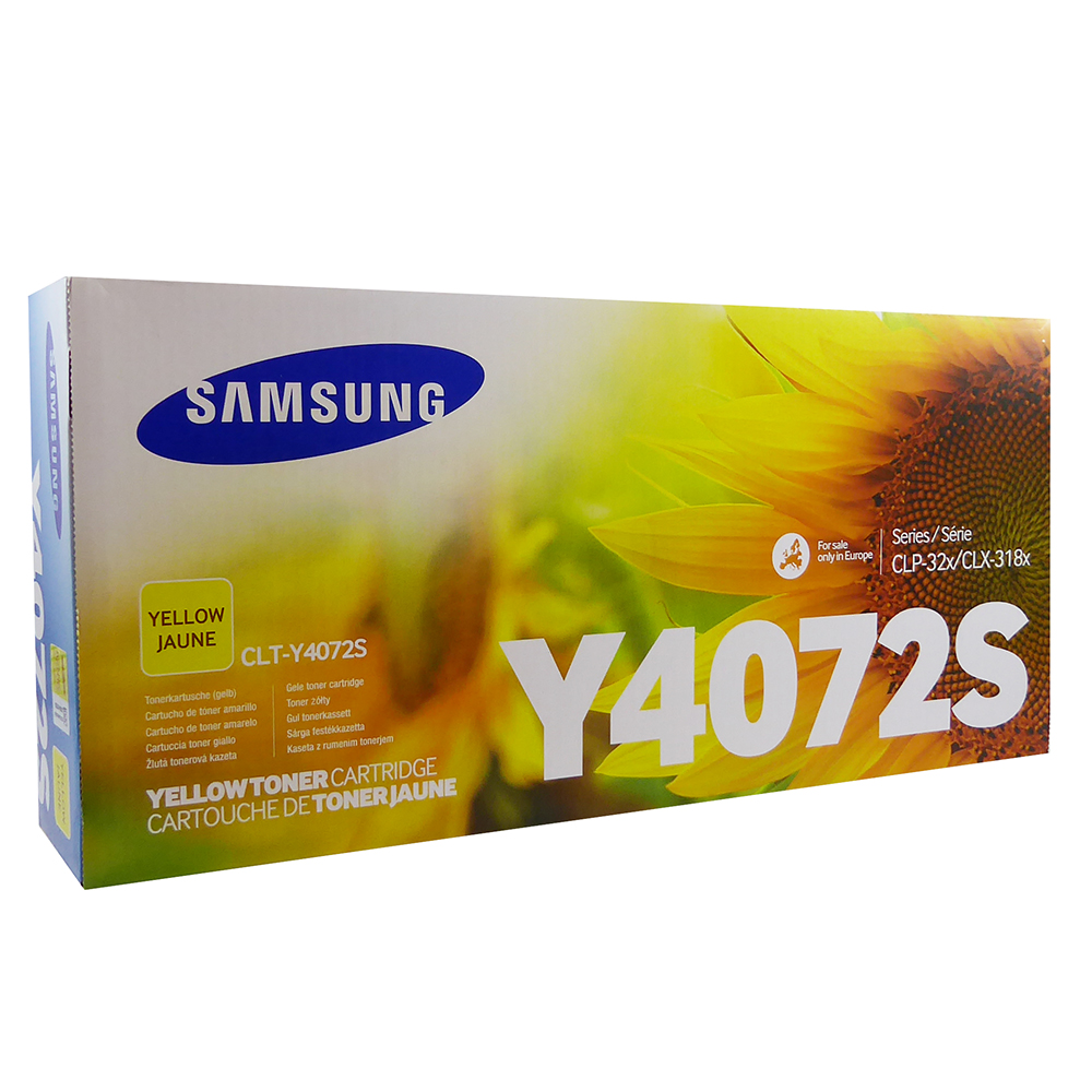 Bild von Samsung Toner CLT-Y4072 gelb, 1000 Seiten