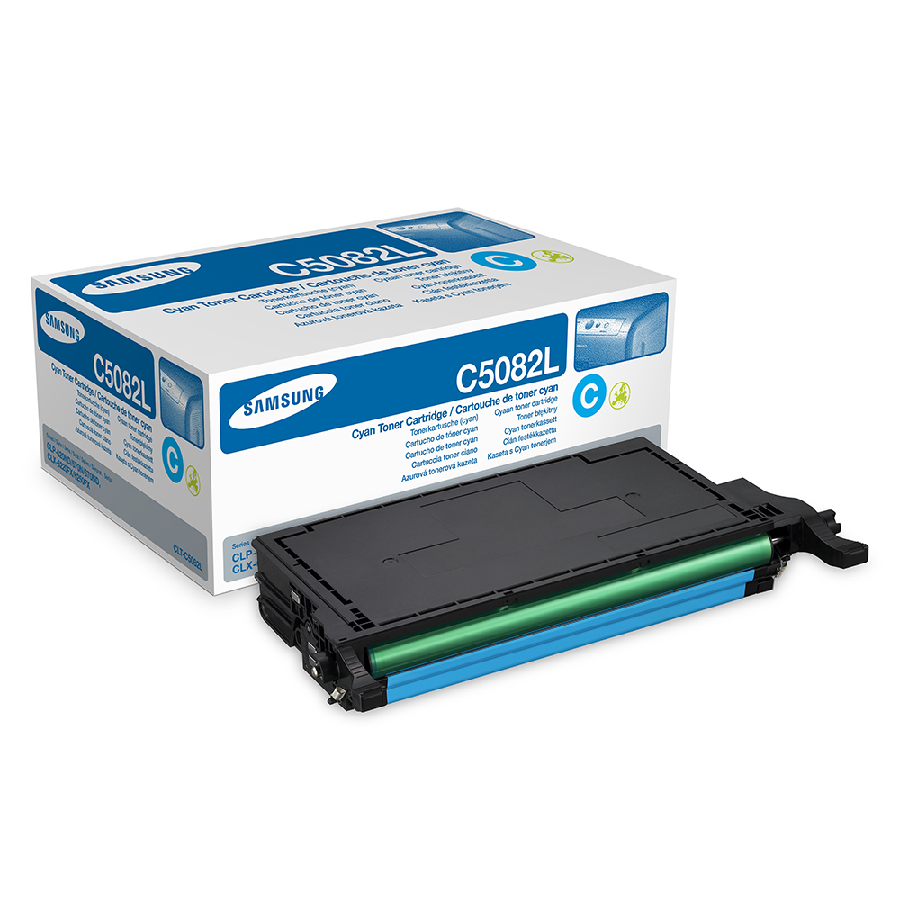 Picture of Samsung Toner CLT-C5082HY cyan, 4000 Seiten