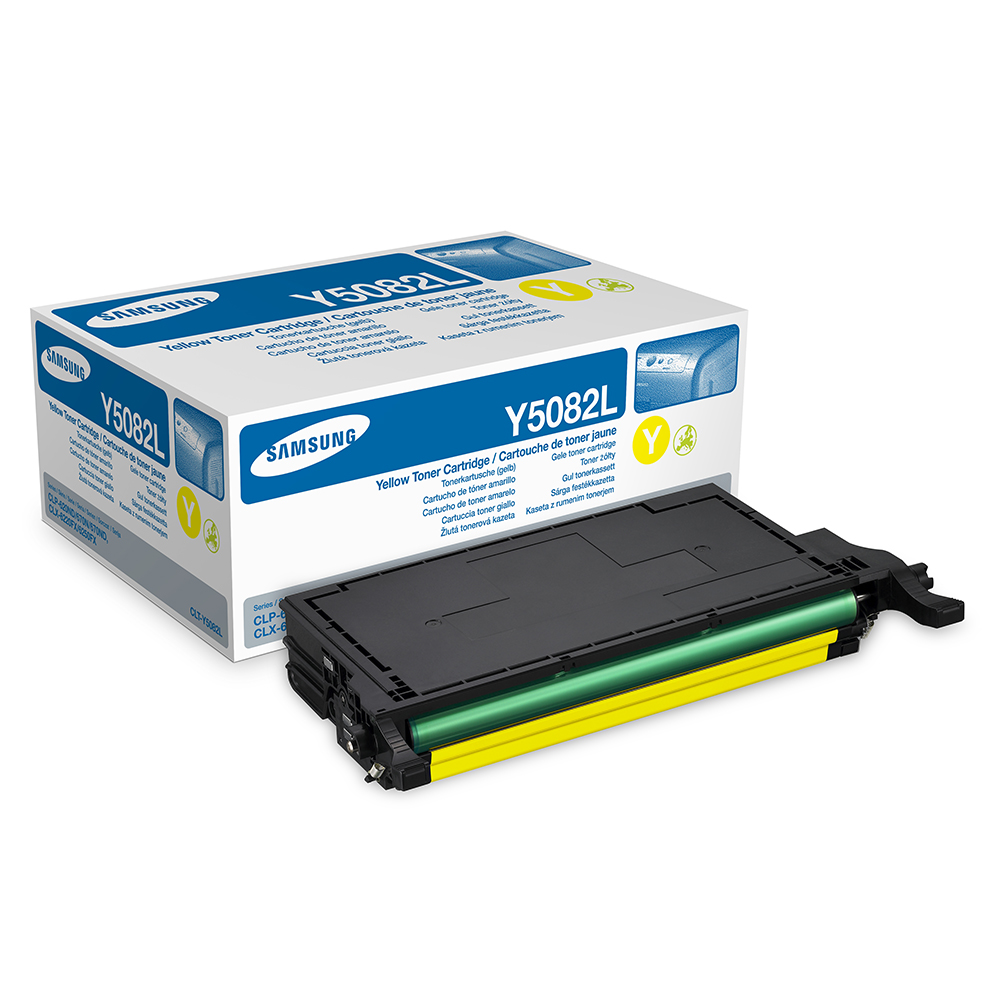 Picture of Samsung Toner CLT-Y5082HY gelb, 4000 Seiten