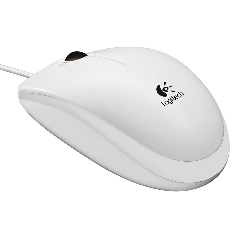 Bild von Logitech Optical Mouse B100 weiss