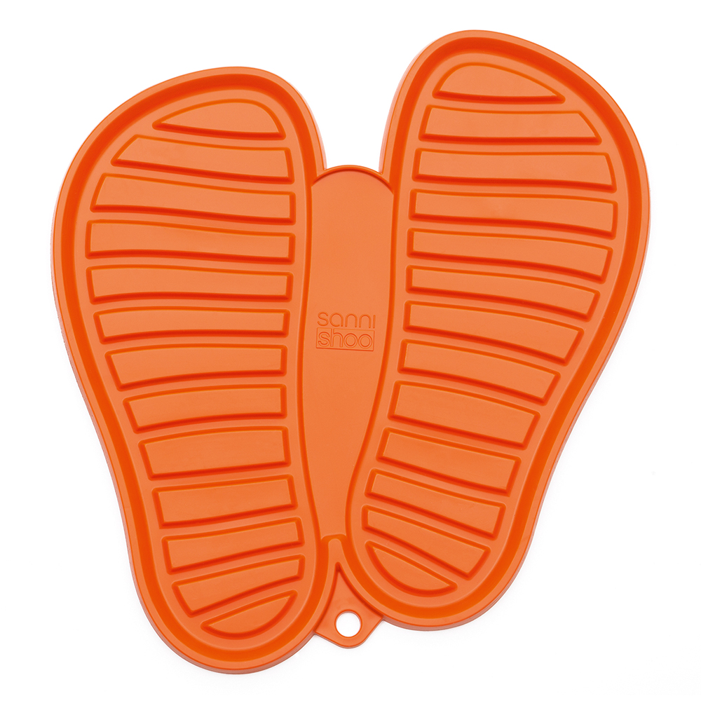 Bild von SanniShoo Schuhabtropfmatte Shoo Pad M orange