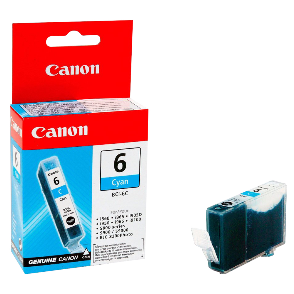 Bild von Canon Tintenpatrone BCI-6C cyan, 280 Seiten