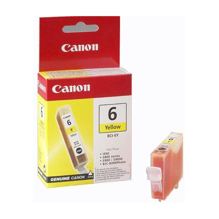 Bild von Canon Tintenpatrone BCI-6Y gelb, 280 Seiten